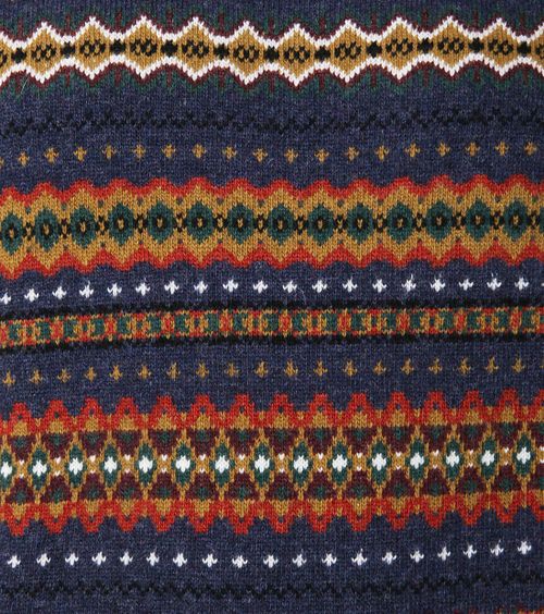 Barbour Pullover Fairisle ullmønster Product / Detail