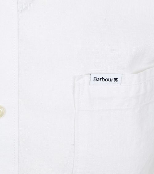 Barbour Skjorte Nelson Skreddersydd Hvit Product / Detail