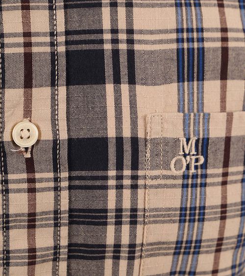 Camisa a cuadros Marc O'Polo beige Product / Detail