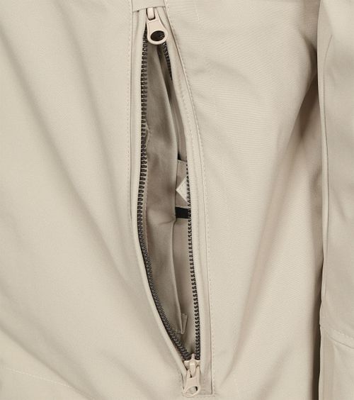 KnowledgeCotton Apparel Giacca Climate Shell Ecru Product / Detail