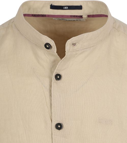 No Excess Hemd Leinen Beige Product / Detail
