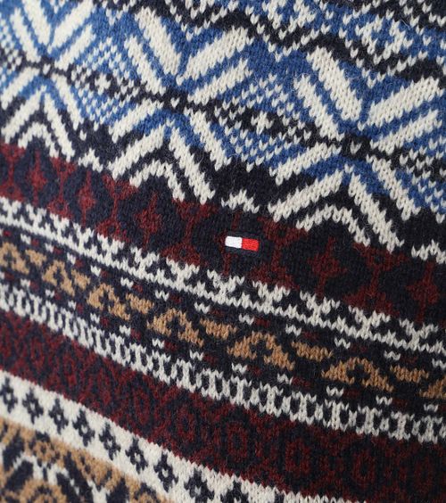Tommy Hilfiger Fairisle Pullover Print Camel Product / Detail