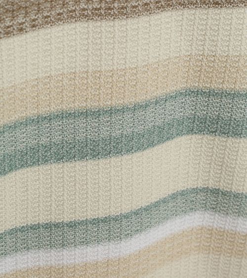 Scotch and Soda Stickad Piké Beige Product / Detail