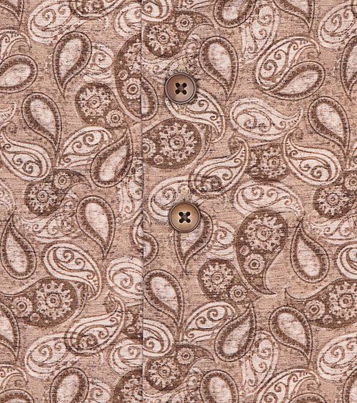R2 Skjorta Stretch Paisley Beige Product / Detail