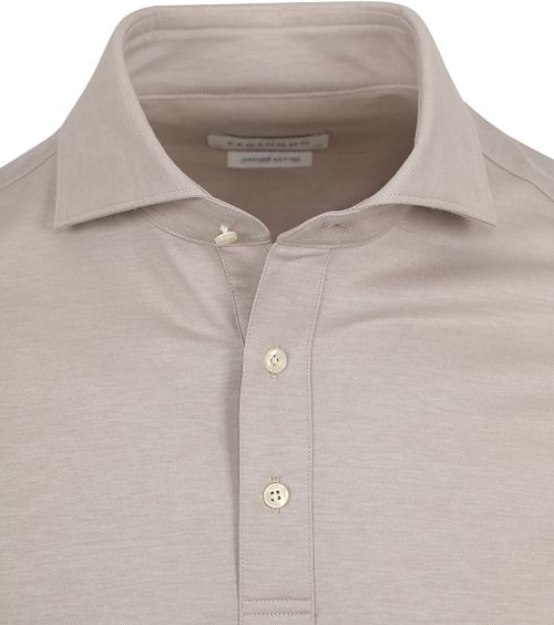 Profuomo Camiche Polo Shirt Beige Product / Detail