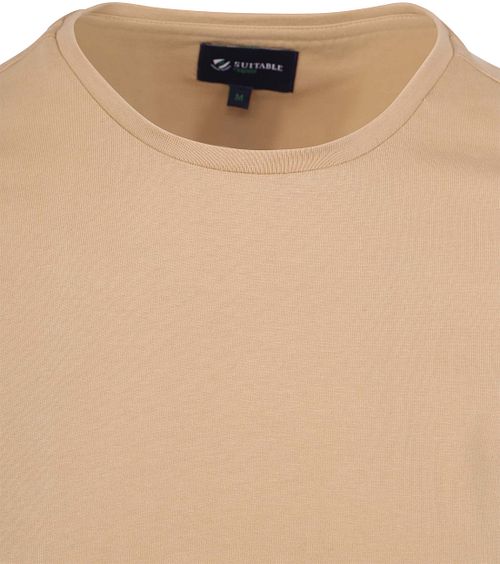 Suitable Respect T-shirt Jim Beige Product / Detail