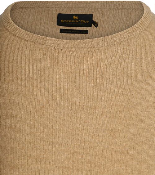 Beżowy sweter z wełny merino Steppin' Out Product / Detail