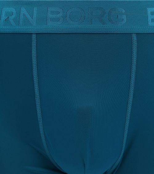 Bjorn Borg Performance Boxershorts i 2-Pack Sort Petrol Product / Detail