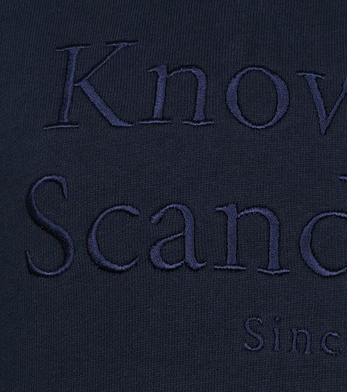 KnowledgeCotton Apparel Genser Elm Mørkeblå Product / Detail