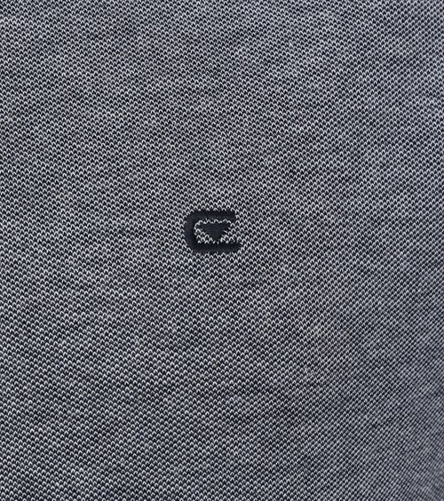 CASAMODA Polo Stretch Melange Mörkblå Product / Detail