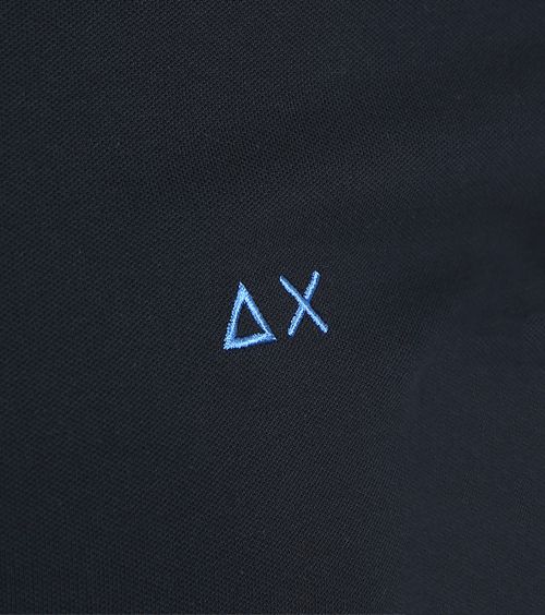 Sun68 Pikétröja Color Way Marinblå Product / Detail