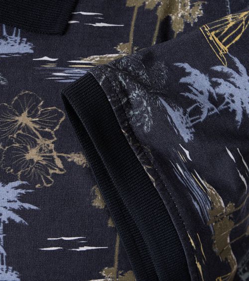 Casa Moda Pique-Poloskjorte i maritimt mønster Product / Detail