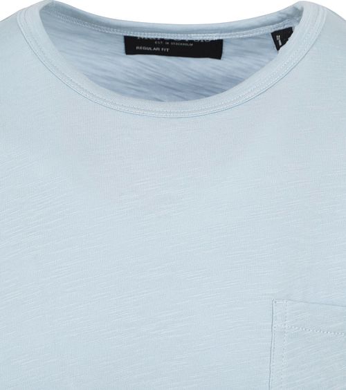 Marc O'Polo T-shirt Slubbar Ljusblå Product / Detail