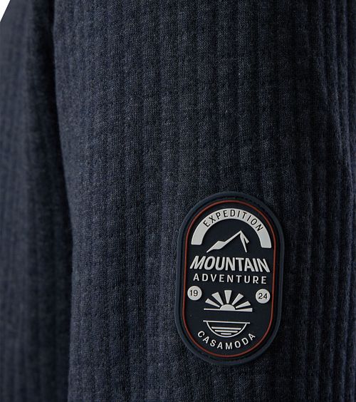 CASAMODA Vest Zip Navy Product / Detail