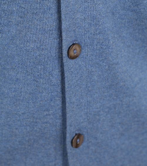 Steppin' Out Vest Blå Bomuldskashmir Product / Detail
