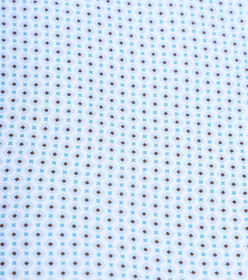 Suitable Skjorte med Lys Blåt Print Product / Detail