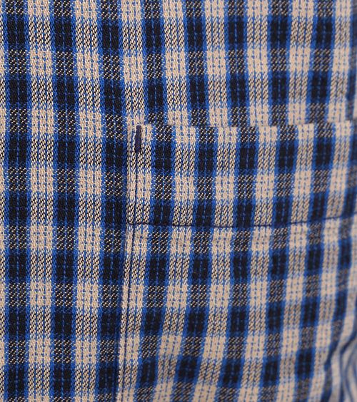 Marc O'Polo Skjorte i Mørkeblåt Rutemønster Product / Detail