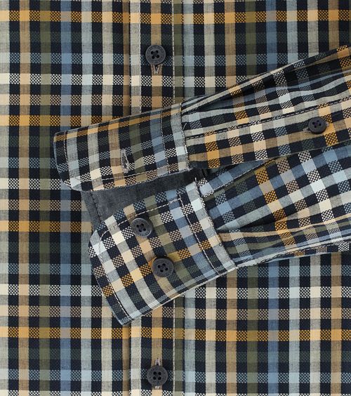 Casa Moda Skjorte Ruder Navy Product / Detail