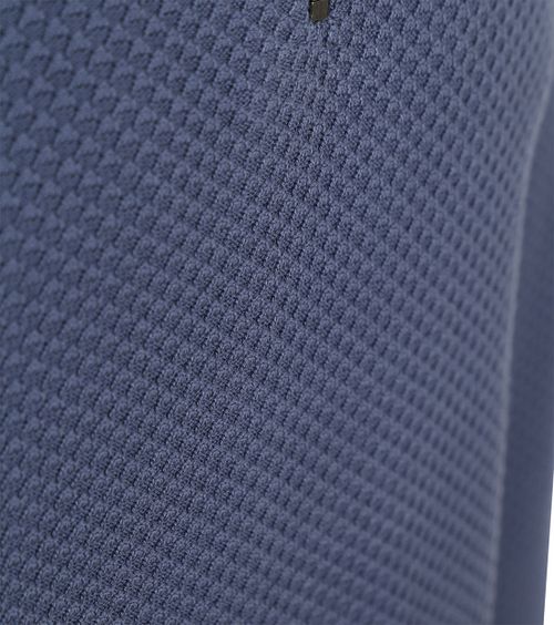 Tommy Hilfiger Halv Zip Trøje med Struktur i Blå Product / Detail