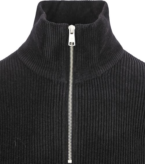 Marc O'Polo Half Zip Pullover Corduroy Black Product / Detail