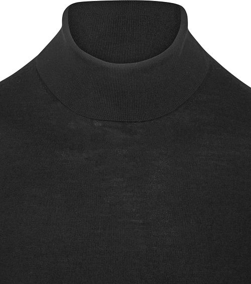 Suitable Merino Turtleneck Black Product / Detail