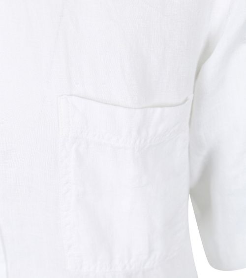 BOSS Chemise Relegant De Lin Blanche Product / Detail