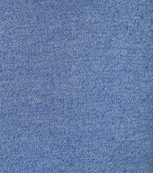 Blue Industry Knitted T-Shirt Melange Blau Product / Detail