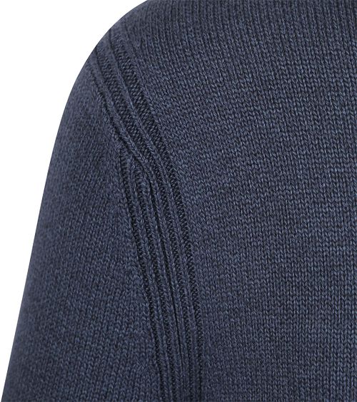 Tommy Hilfiger Strickjacke Mouliné Navy Product / Detail