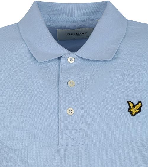 Lyle and Scott Polo Lichtblauw Product / Detail
