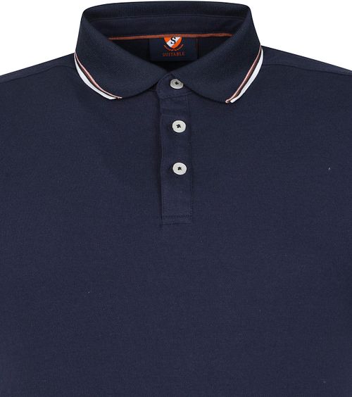 Suitable Poloshirt Jesse Donkerblauw Product / Detail