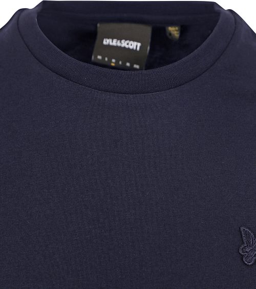Lyle and Scott T-shirt Plain Navy Product / Detail