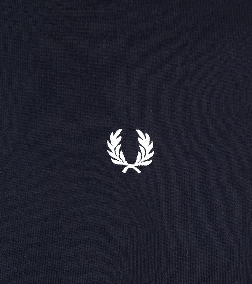 Fred Perry Half Zip Trui Navy Blauw Product / Detail