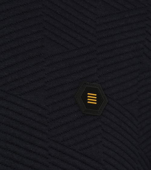 No Excess Cardigan Patroon Bleu marine Product / Detail
