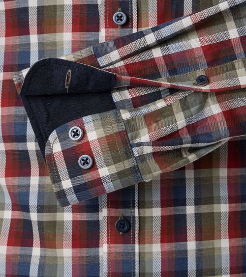 Casa Moda Chemise Multicolour A Carreaux Product / Detail