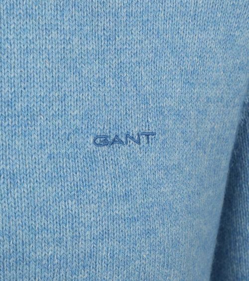 Gant Pullover Wool Blend Bleu Clair Product / Detail