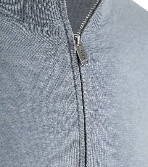 Profuomo Pullover Half Zip Luxury Basic Bleu Product / Detail