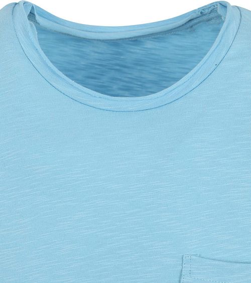 No Excess T-Shirt Slubs Bleu Clair Product / Detail