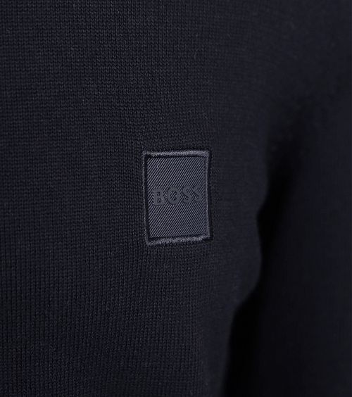 BOSS Pull Col Roulé Akiro Navy Product / Detail