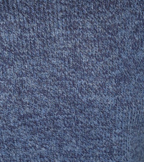 Dstrezzed Girocollo in Melange Navy Product / Detail