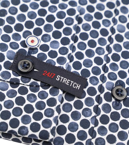 Blue Industry Hemd Punkte Dunkelblau Product / Detail
