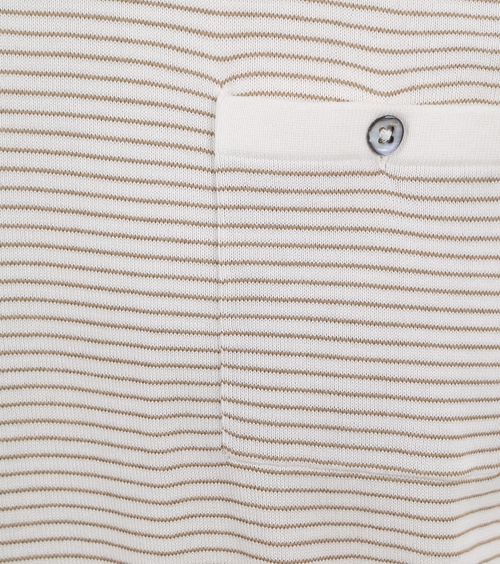 Blue Industry T-skjorte Stripete Ecru Product / Detail