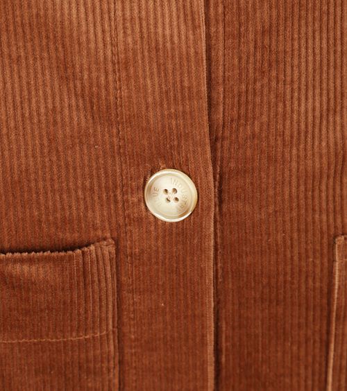 Blue Industry Overshirt Cord Cognac Product / Detail