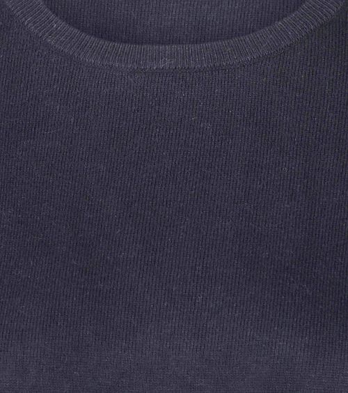 Steppin' Out Women Pullover Cotton Cashmere Navy Product / Detail