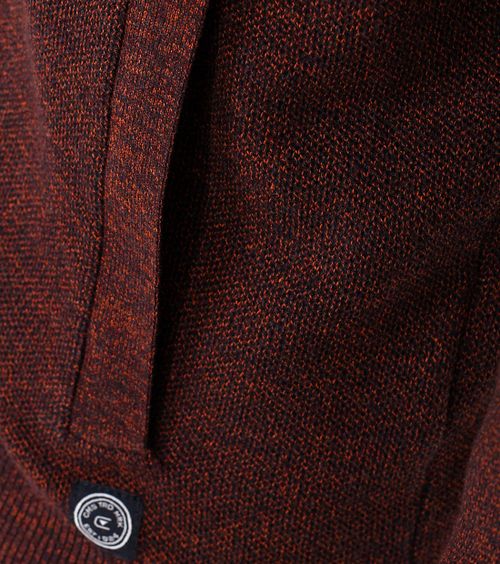 Casa Moda Cardigan Mélange Bordeaux Product / Detail