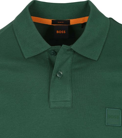 BOSS Passerby Polo Donkergroen Product / Detail