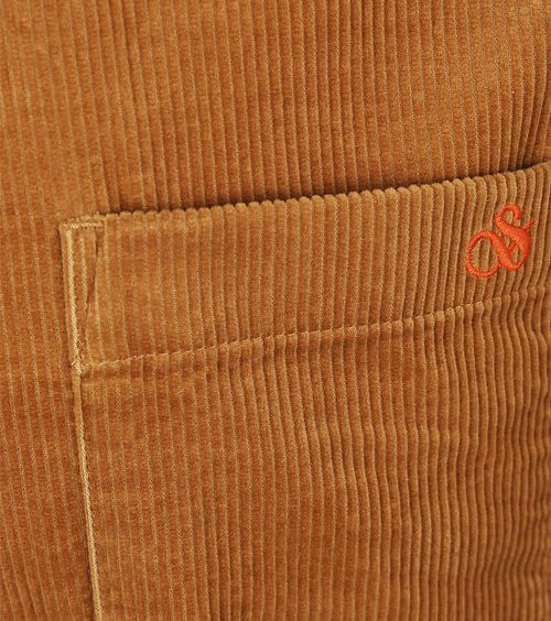 Scotch and Soda Cordhemd Braun Product / Detail