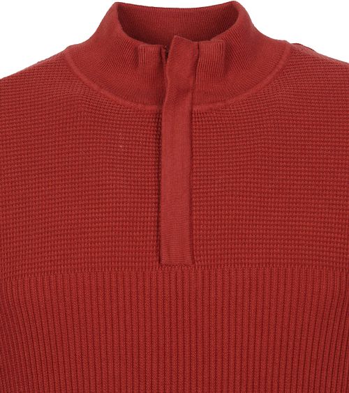 Suitable George Pullover Half Zip Rost Product / Detail