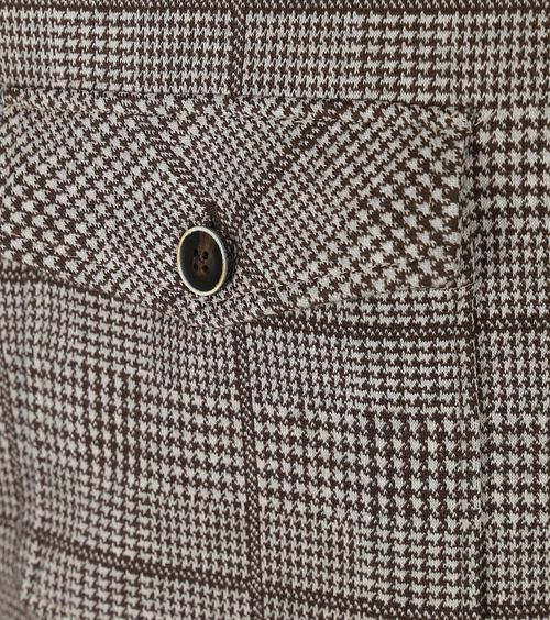 Overshirt z nadrukiem Blue Industry w kolorze brązowym Product / Detail
