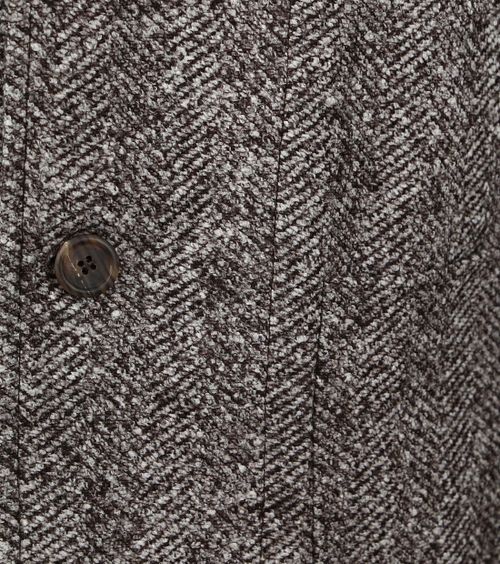 Profuomo Blazer Wool Brown Melange Product / Detail