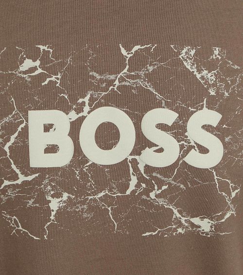 BOSS T-shirt Logo Brown Product / Detail